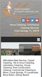 Mobile Screenshot of llhomecleaningservices.com
